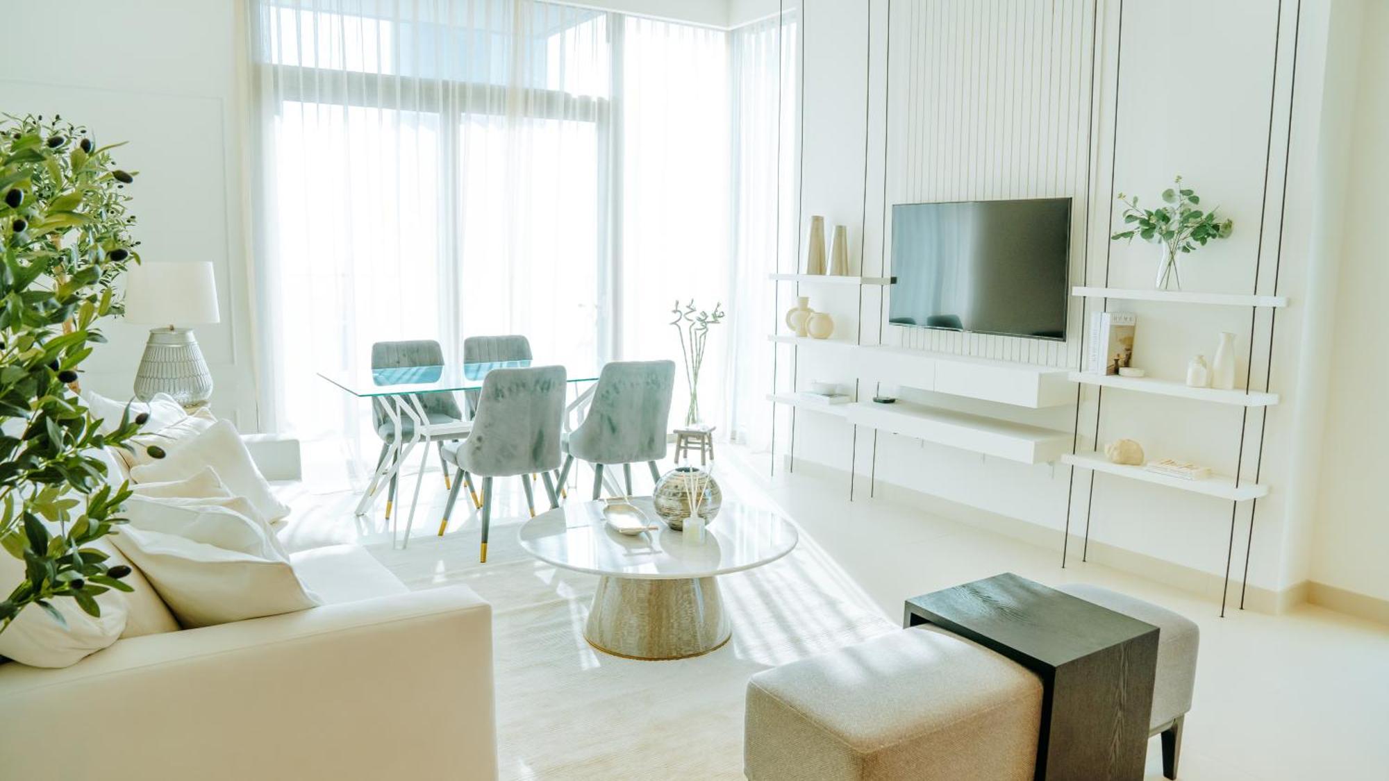 Ferienhaus Modern 2br Near Mall & Burj Khalif Dubai